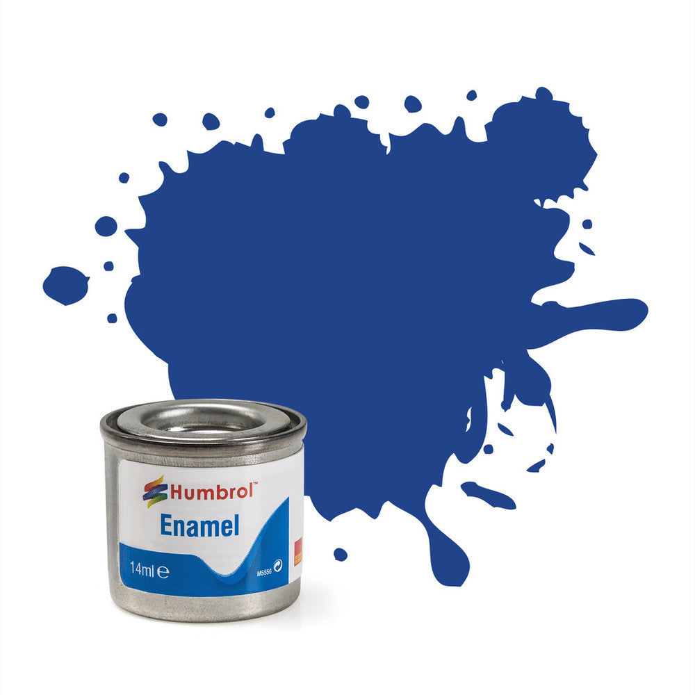 Humbrol 25 Blue Matt - 14ml Enamel Paint