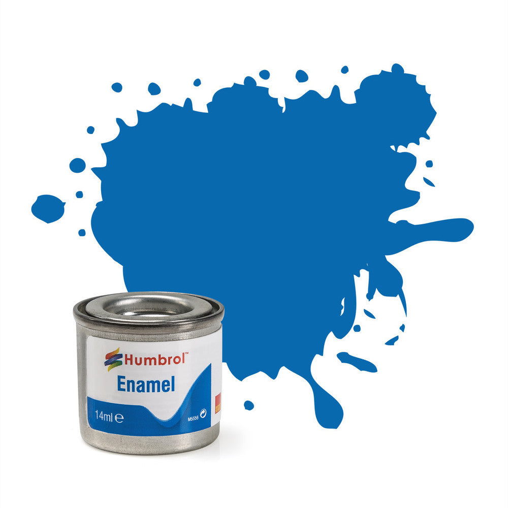 Humbrol 52 Baltic Blue Metallic - 14ml Enamel Paint