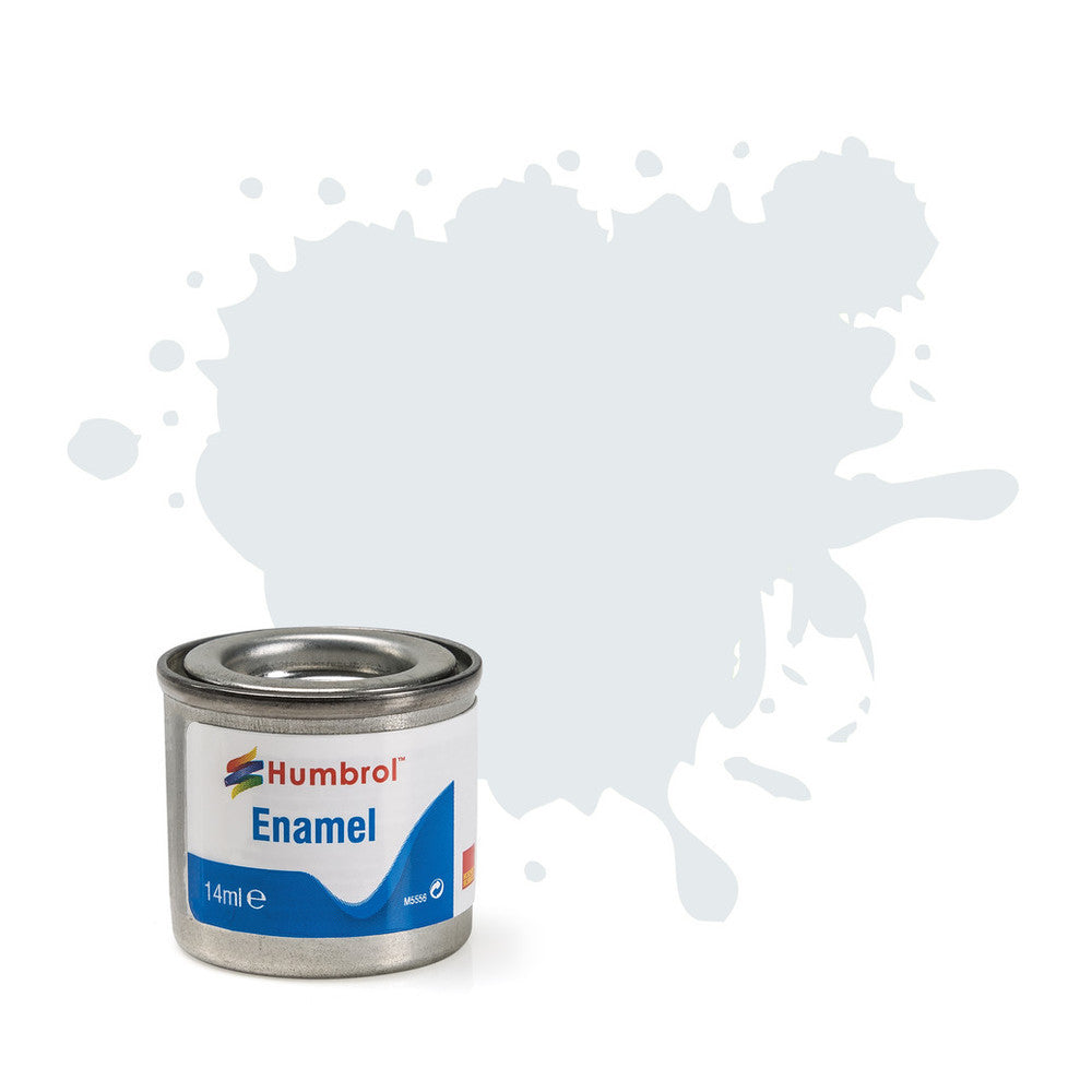 No 191 Chrome Silver Metallic Enamel Paint (14ml)