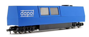 OO / HO Track Cleaner with motorised cleaning heads and vacuum (UK Coupling)