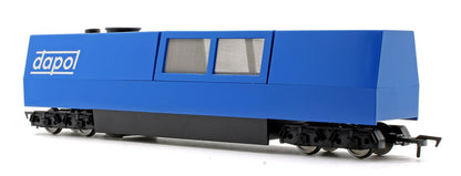 OO / HO Track Cleaner with motorised cleaning heads and vacuum (UK Coupling)