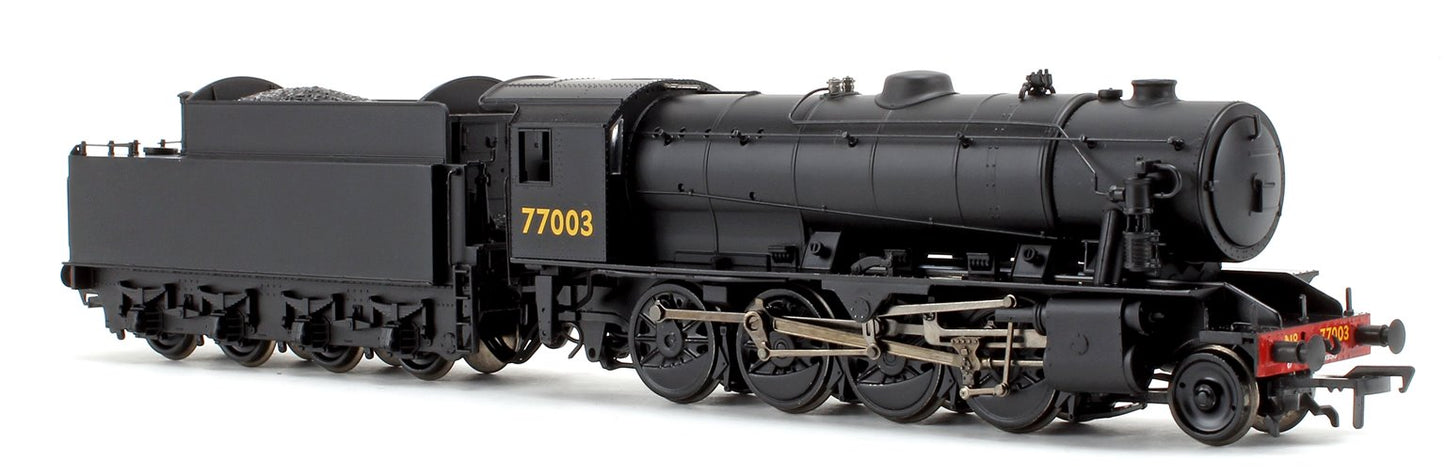 Pre-Owned WD Austerity LNER Plain Black 2-8-0 Steam Locomotive No.77003