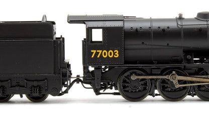 Pre-Owned WD Austerity LNER Plain Black 2-8-0 Steam Locomotive No.77003