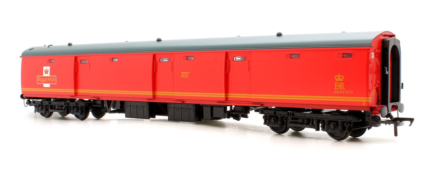 Pre-Owned BR Mk1 POT Coach TPO Stowage Van Royal Mail Travelling Post Office Red 80419