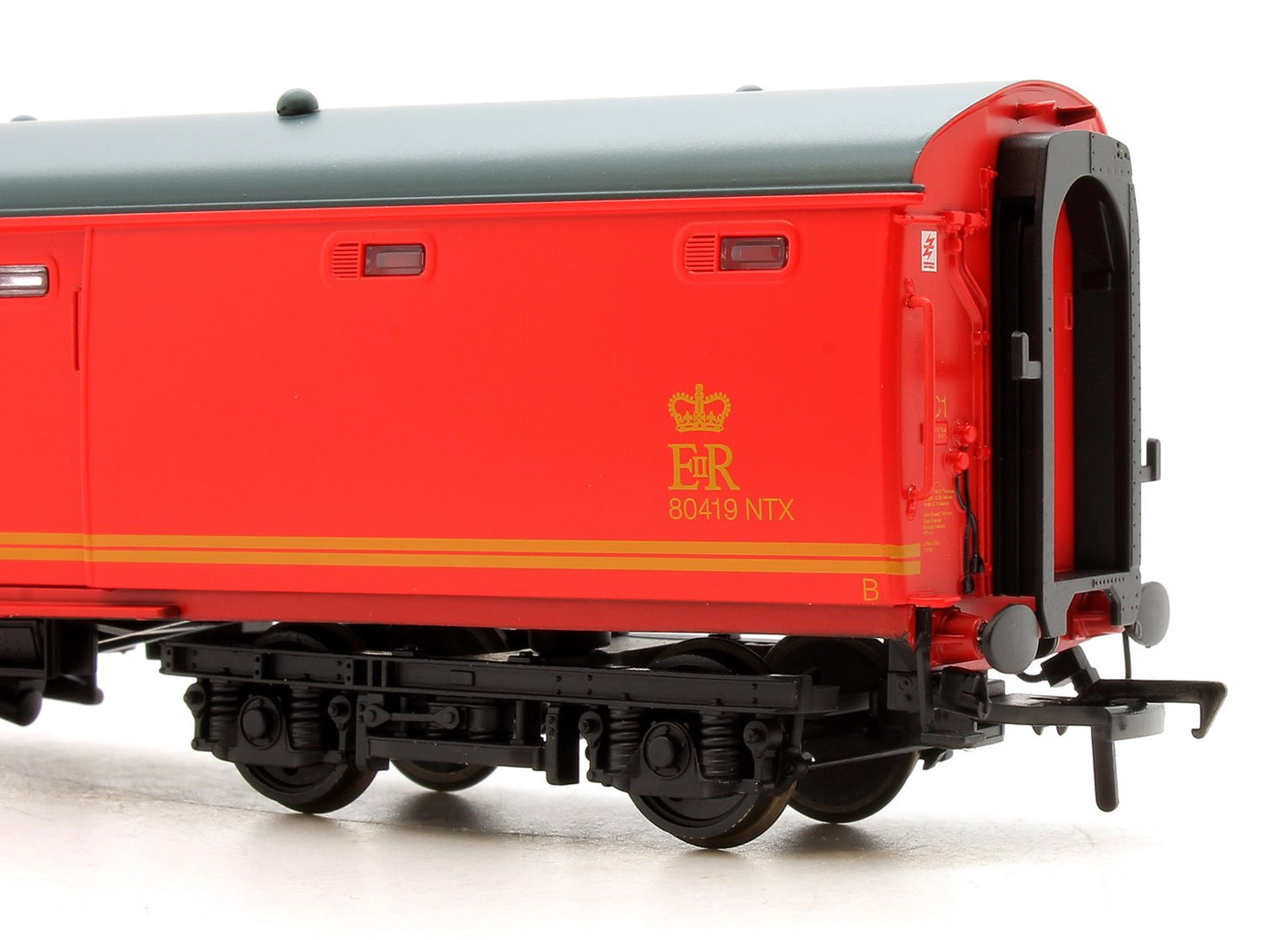 Pre-Owned BR Mk1 POT Coach TPO Stowage Van Royal Mail Travelling Post Office Red 80419