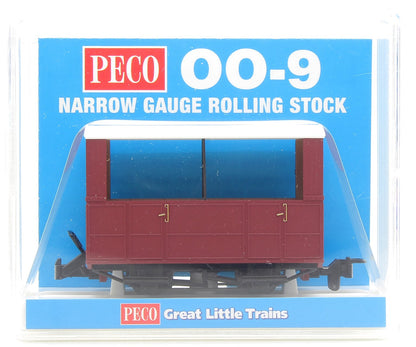 GR-520UR - GVT 4-wheel open side coach - plain red