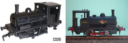 Kitmaster 0-4-0 Pug Static Locomotive Kit