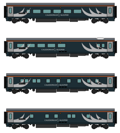 Caledonian Sleeper Mark 5 Highlander pack 2: Fort William 4-car pack
