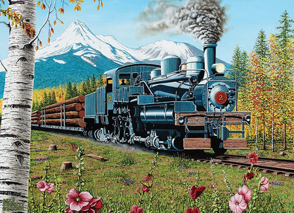 Lumbering Along, 1000 Piece Jigsaw Puzzle