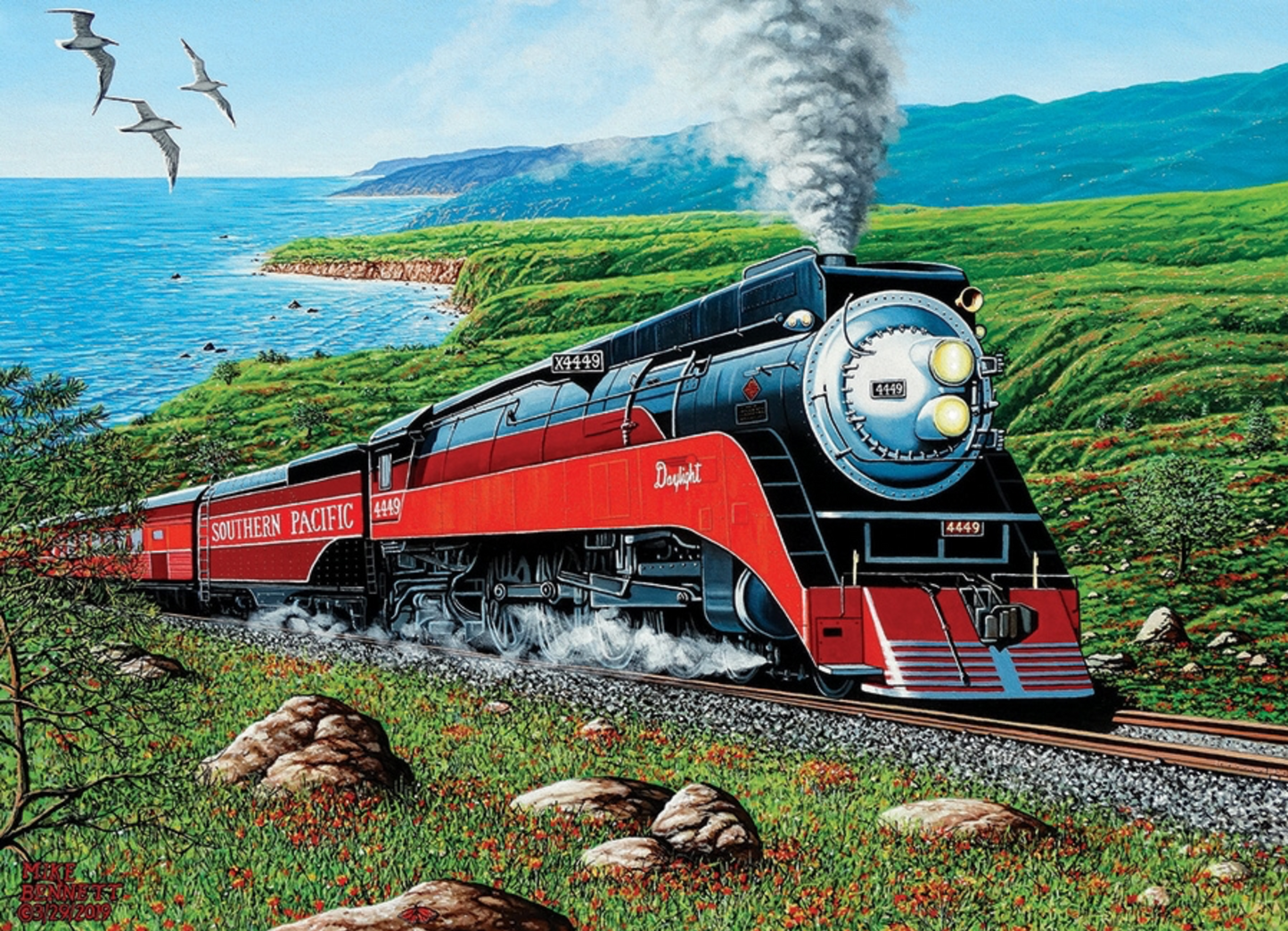 Southern Pacific, 1000 Piece Jigsaw Puzzle