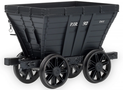 Pre-Owned Pack of 3 Pontop & Jarrow Railway - Two ex-NER P1 style Chaldron wagons and an S&DR style Chaldron wagon in pre-1932 lettering, circa 1910