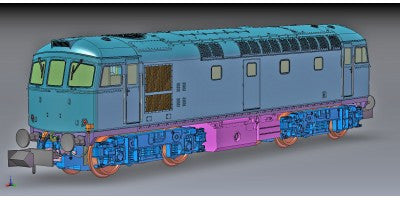 Class 33/1 33103 Fragonset Swordfish Diesel Locomotive - DCC Fitted