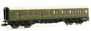Maunsell Coach SR Brake 3rd Class Lined Green 3214