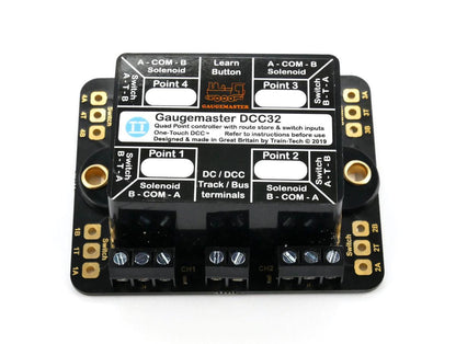 Point Motor Decoder W/CDU 4 Way (Twin Pack)