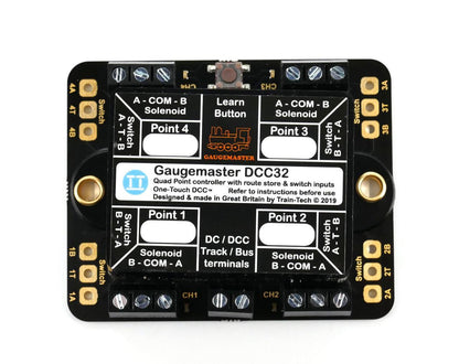 Point Motor Decoder W/CDU 4 Way (Twin Pack)