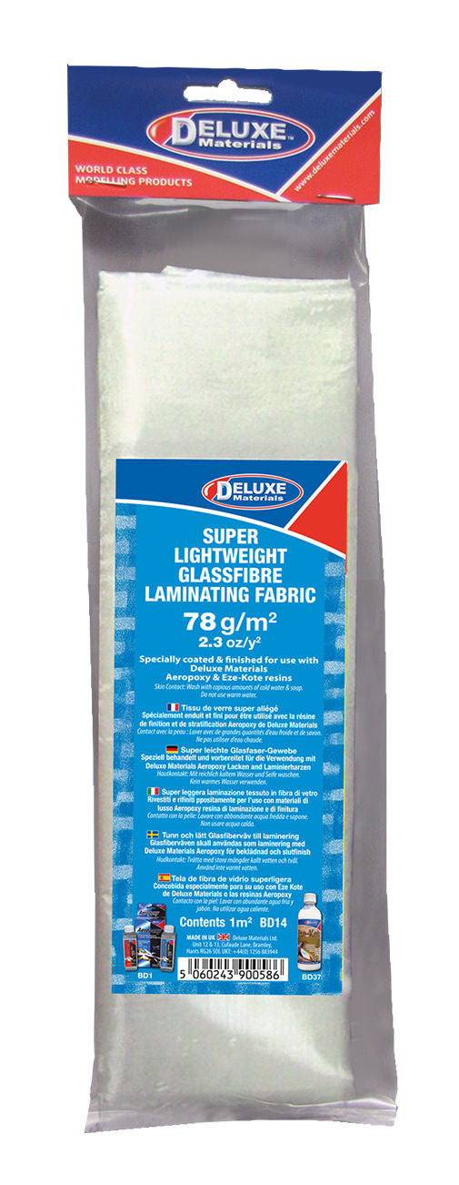 Super Lightweight Fibreglass Cloth 78g/Sq M