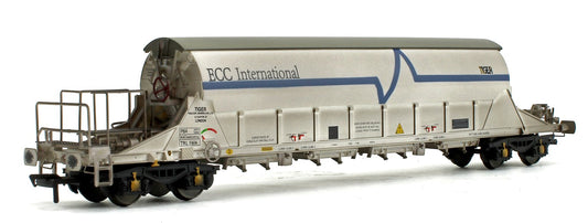 PBA Tiger Wagon TRL 11616 ECC International White (Weathered)