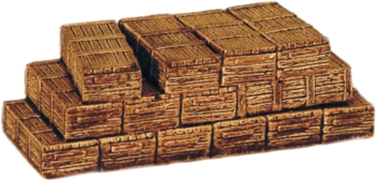 Pile of Wooden Crates