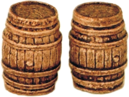 Two Large Oak Casks