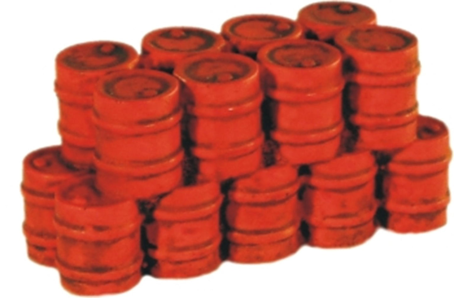 Stack of Oil Drums (Red)