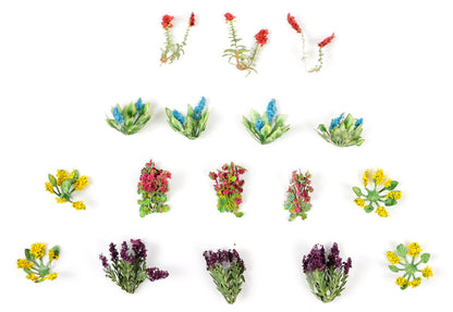 Garden Flowers 17pcs