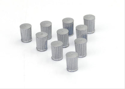 Traditional Dustbins 10pcs (Pre-Built) 3D Printed