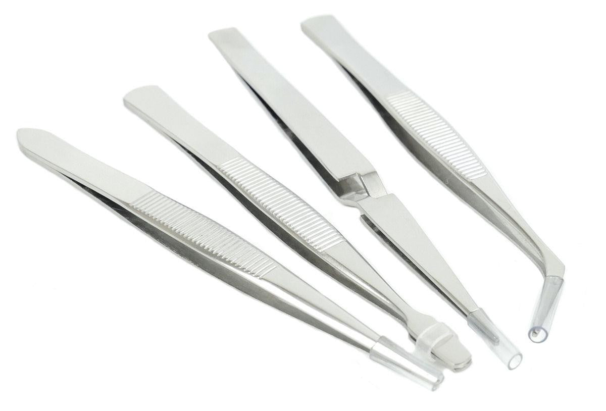 Stainless Steel Tweezer Set