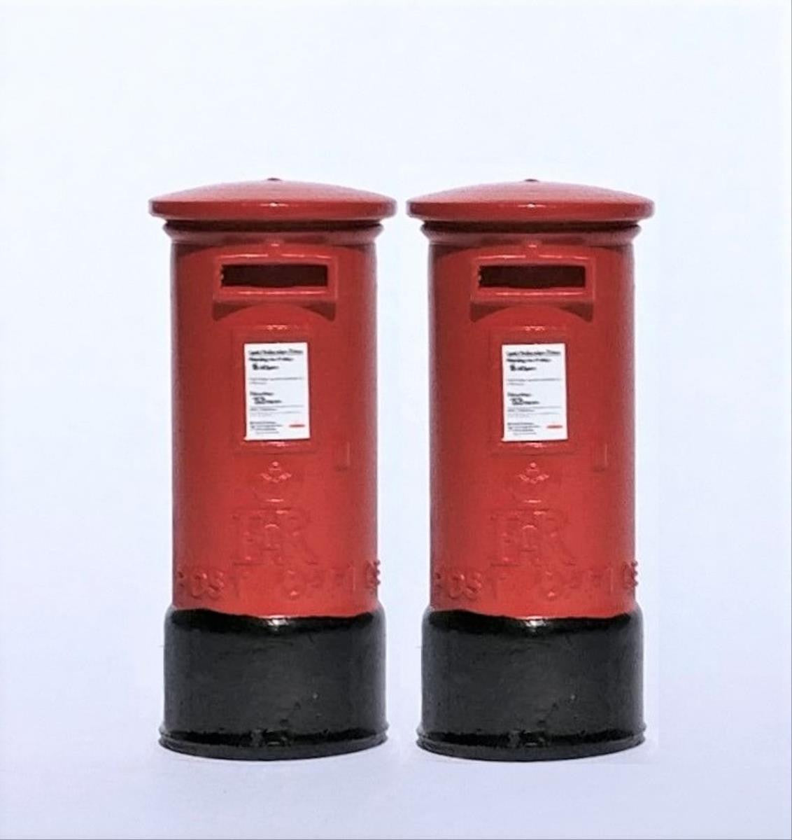 O Scale Post boxes 2pcs (Pre-Built)