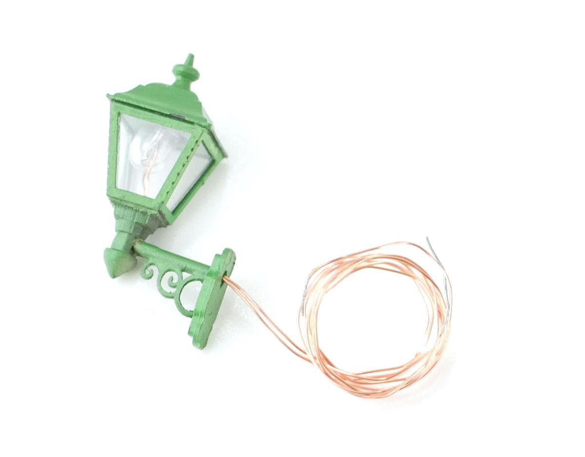 BR/SR Green Wall Mounted Gas Lamps (2)