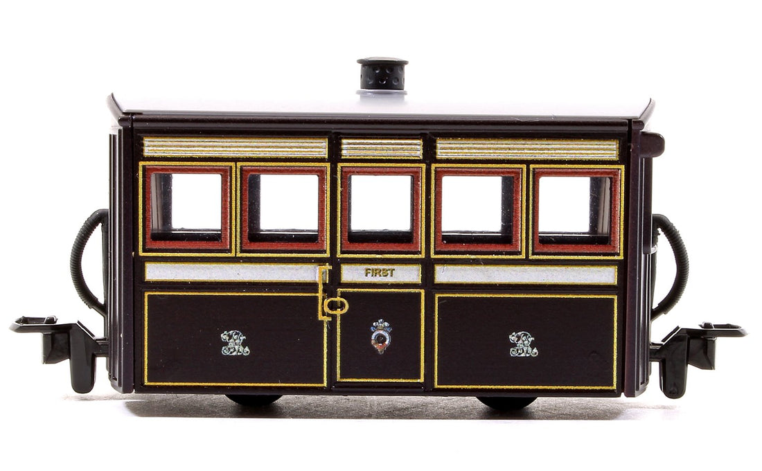 Bug Box Coach Peco GR550 Ffestiniog 'Bug Box' First Class Coach, FR – Rails