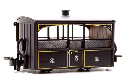 Ffestiniog 'Bug Box' Zoo Car Coach, FR  Victorian Plum & Cream