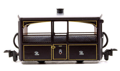 Ffestiniog 'Bug Box' Zoo Car Coach, FR Victorian Plum & Cream