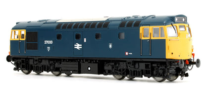 Pre-Owned Class 27 033 BR Blue (Full Yellow Ends) Diesel Locomotive