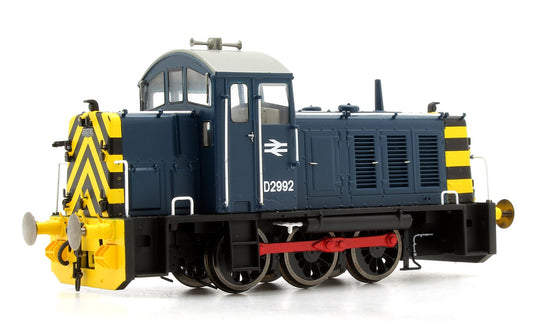 Class 07 (V1) D2992 Br Blues with 'Wasp' Stripes