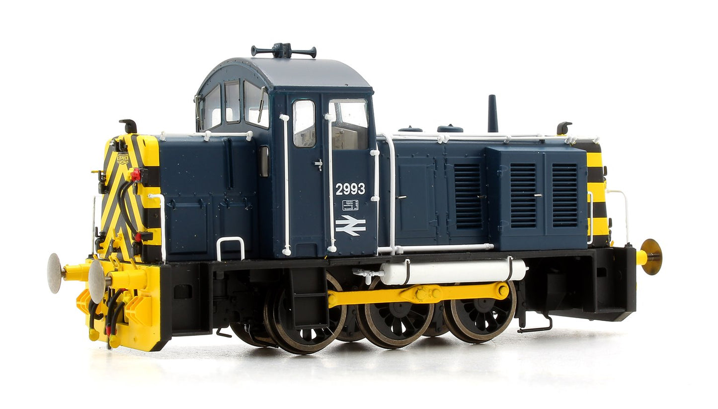 Class 07 (V2) 2993 Br Blue with 'Wasp' Stripes