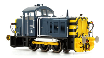 Class 07 (V2) 2993 Br Blue with 'Wasp' Stripes Diesel Locomotive