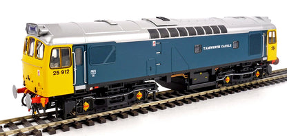 Class 25 912 BR 'Tamworth Castle' Ice Cream Van Livery with silver roof
