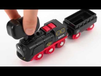 Brio World - Battery-Operated Steaming Train