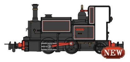 Talyllyn Locomotive 0-4-2ST Fletcher Jennings & Co. (Black)