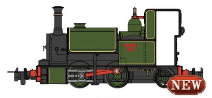 Talyllyn Locomotive 0-4-2ST Fletcher Jennings & Co. (Green)