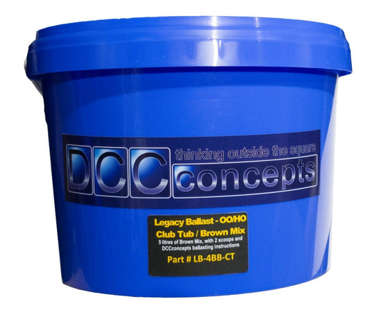 5 Litre Club Tub of 2mm/N scale Ballast. Shed or Steam Era