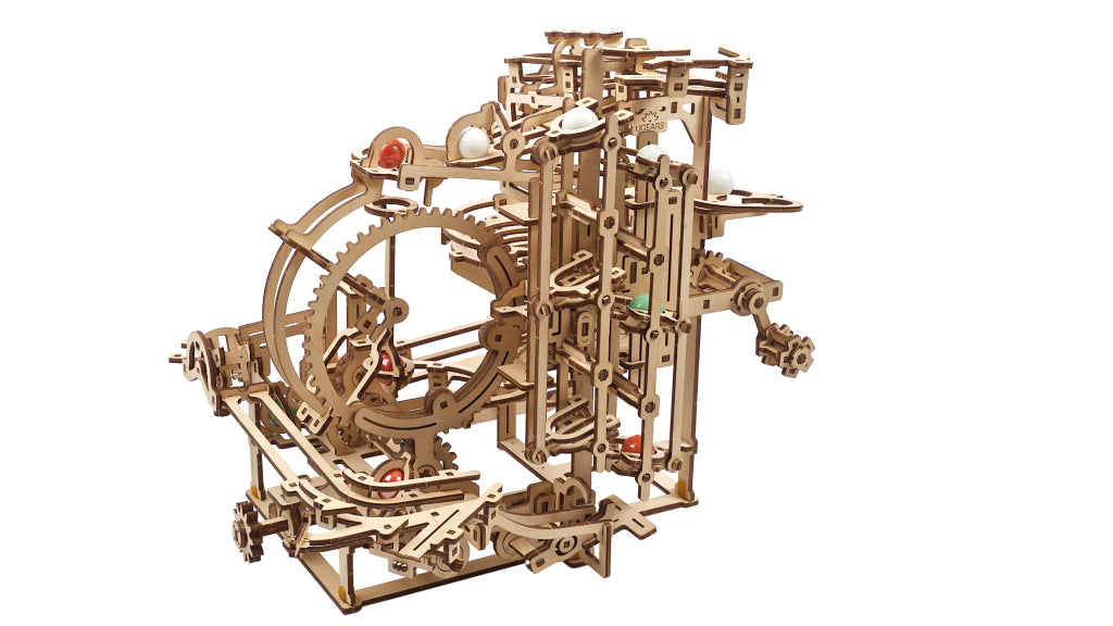 Marble Run Stepped Hoist Mechanical Model Kit