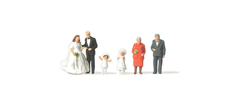 Wedding Group (6) Figure Set