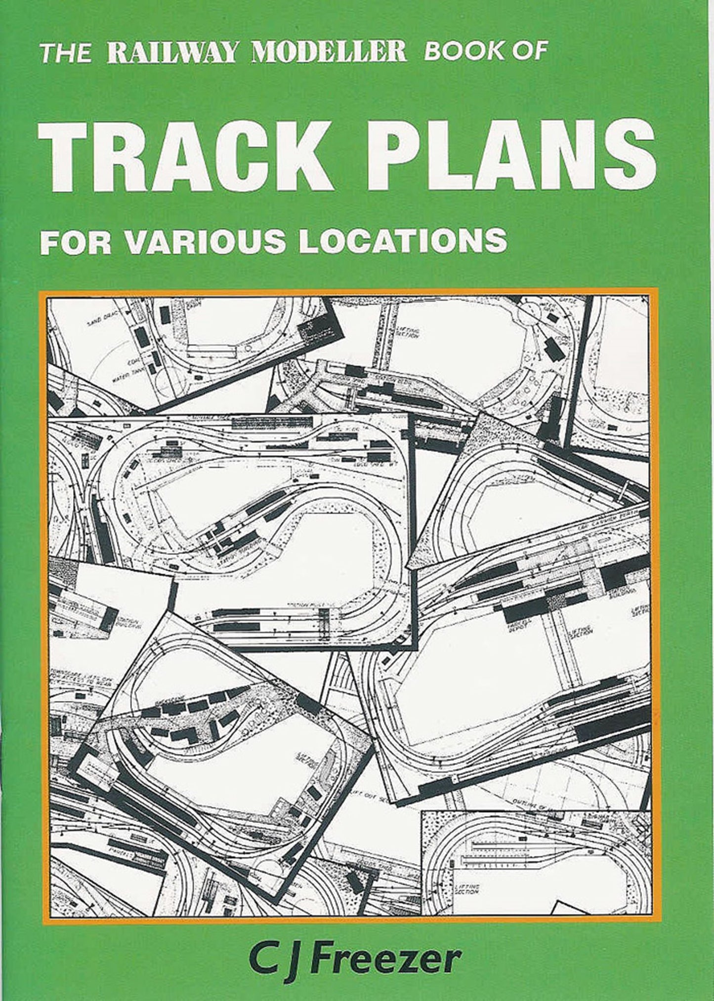 The Railway Modeller Book of Trackplans for various locations