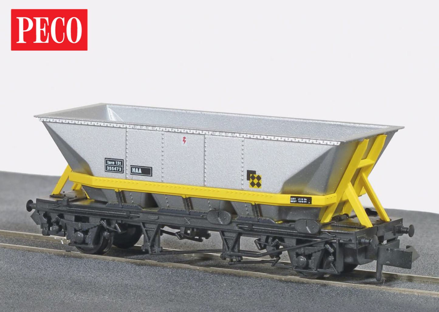 HAA BR Trainload Coal-Sector Yellow Cradle MGR Coal Hopper Wagon