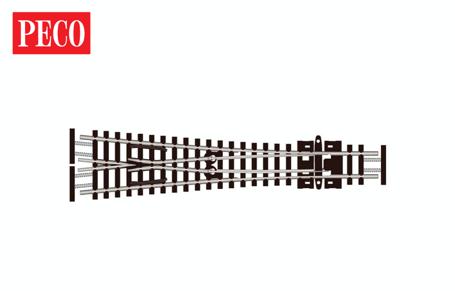 SLE397F Medium Radius Y Point (Code 55 Finescale)