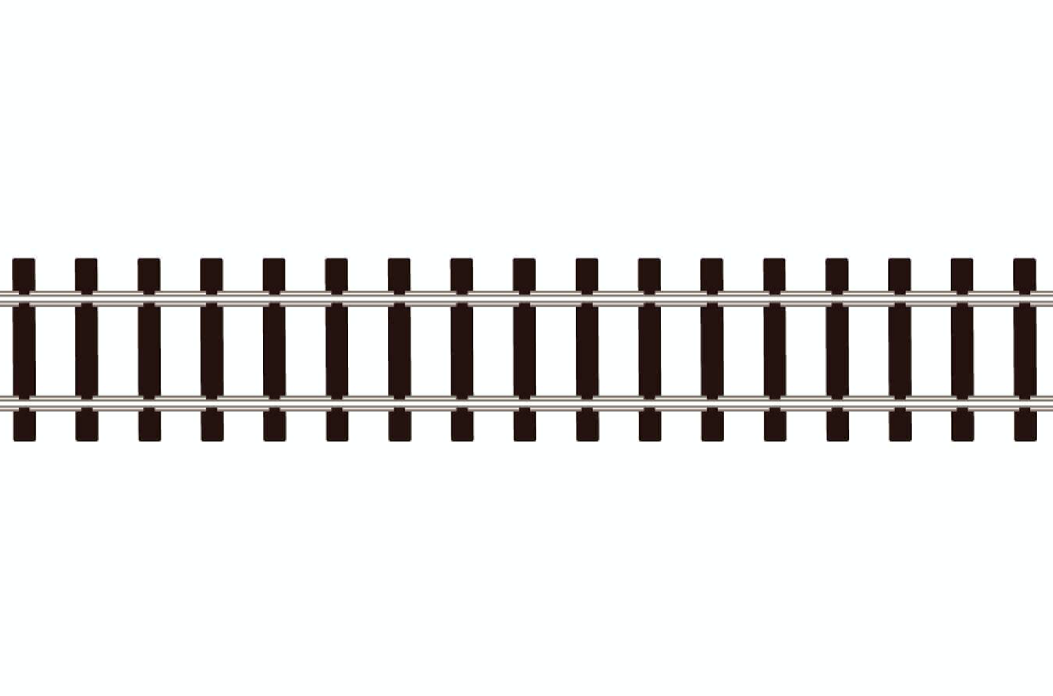 SL300 25 Yards code 80 Nickle Silver Flexible Track with Wooden Type Sleepers