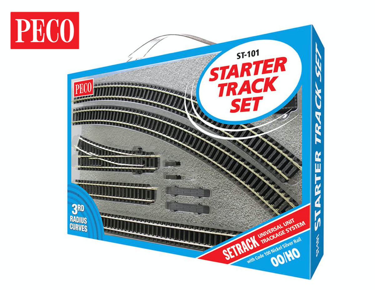 Peco ST-101 ST101 3rd Radius Setrack Starter Set – Rails of Sheffield