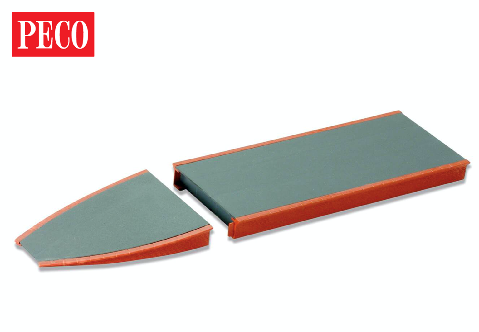 Peco ST90 Complete Platform System, brick type – Rails
