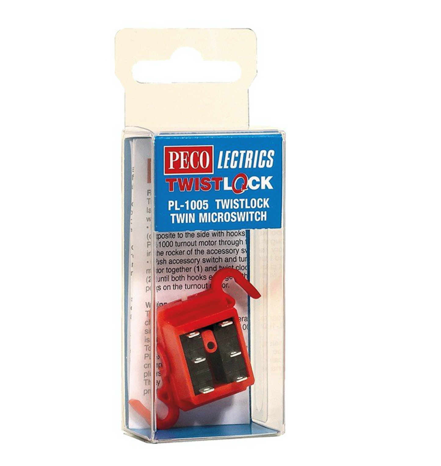 Pecolectrics Twistlock Turnout Microswitch